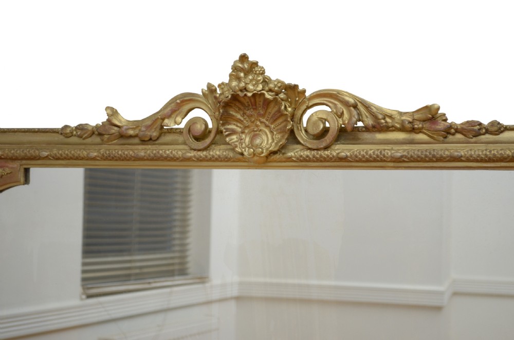 English Victorian Wall Mirror View VIII
