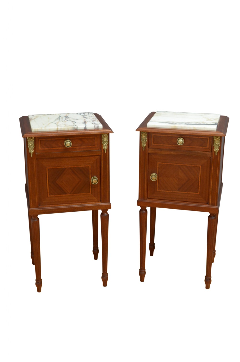 Antique Pair of Bedside Cabinets