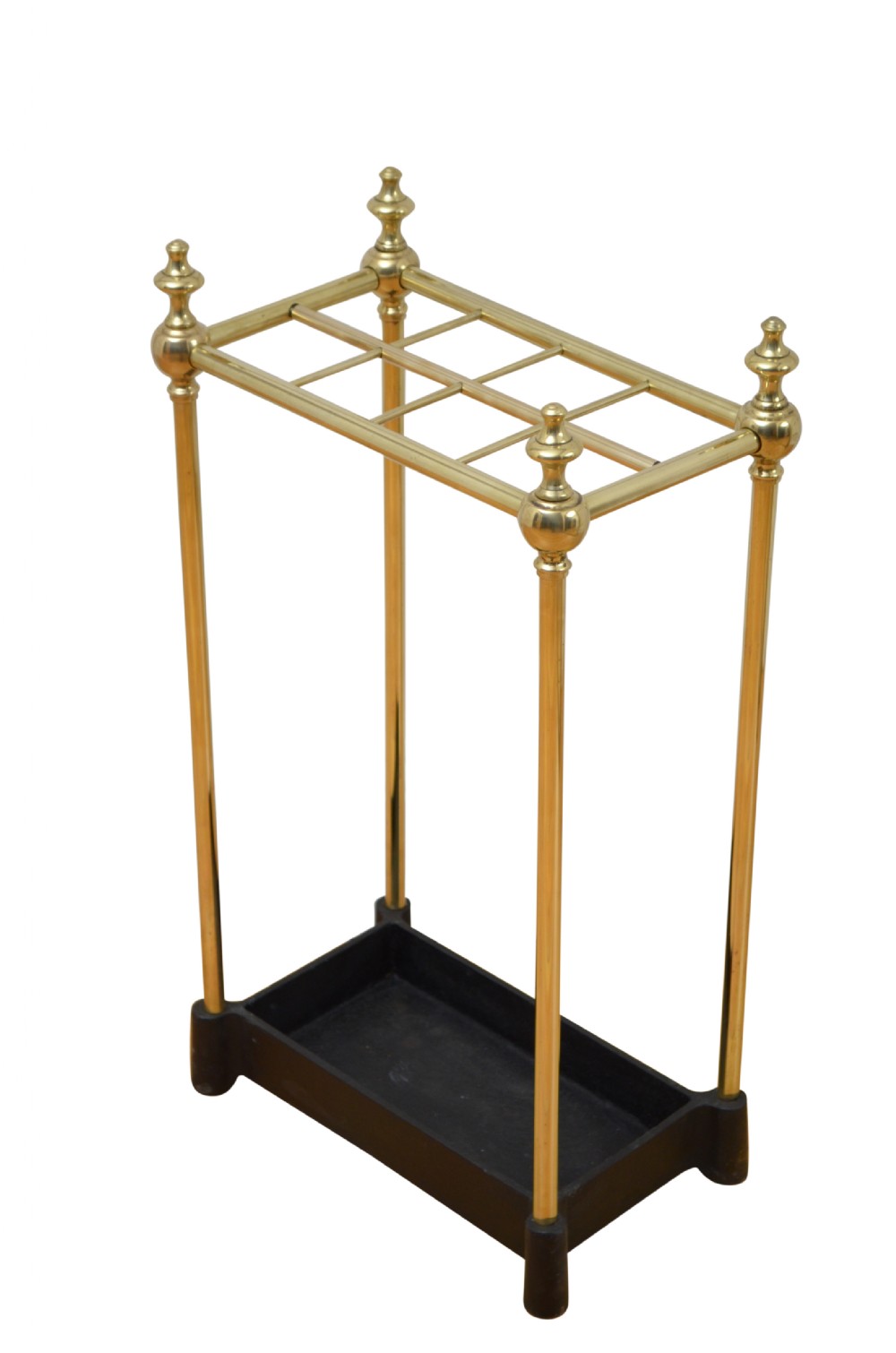 19th Century, French, Umbrella Stand in Brass