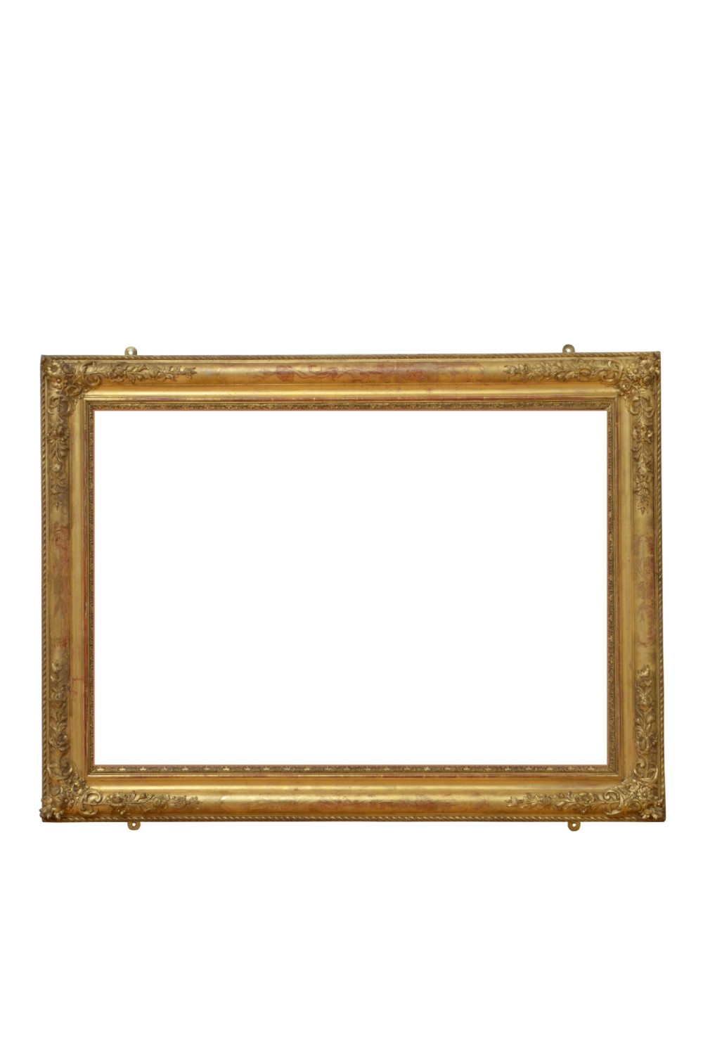 Superb 19th Century Giltwood Wall Mirror H91cm
