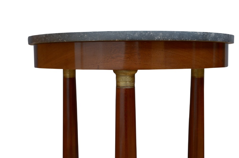 French Mahogany Gueridon Table View VII