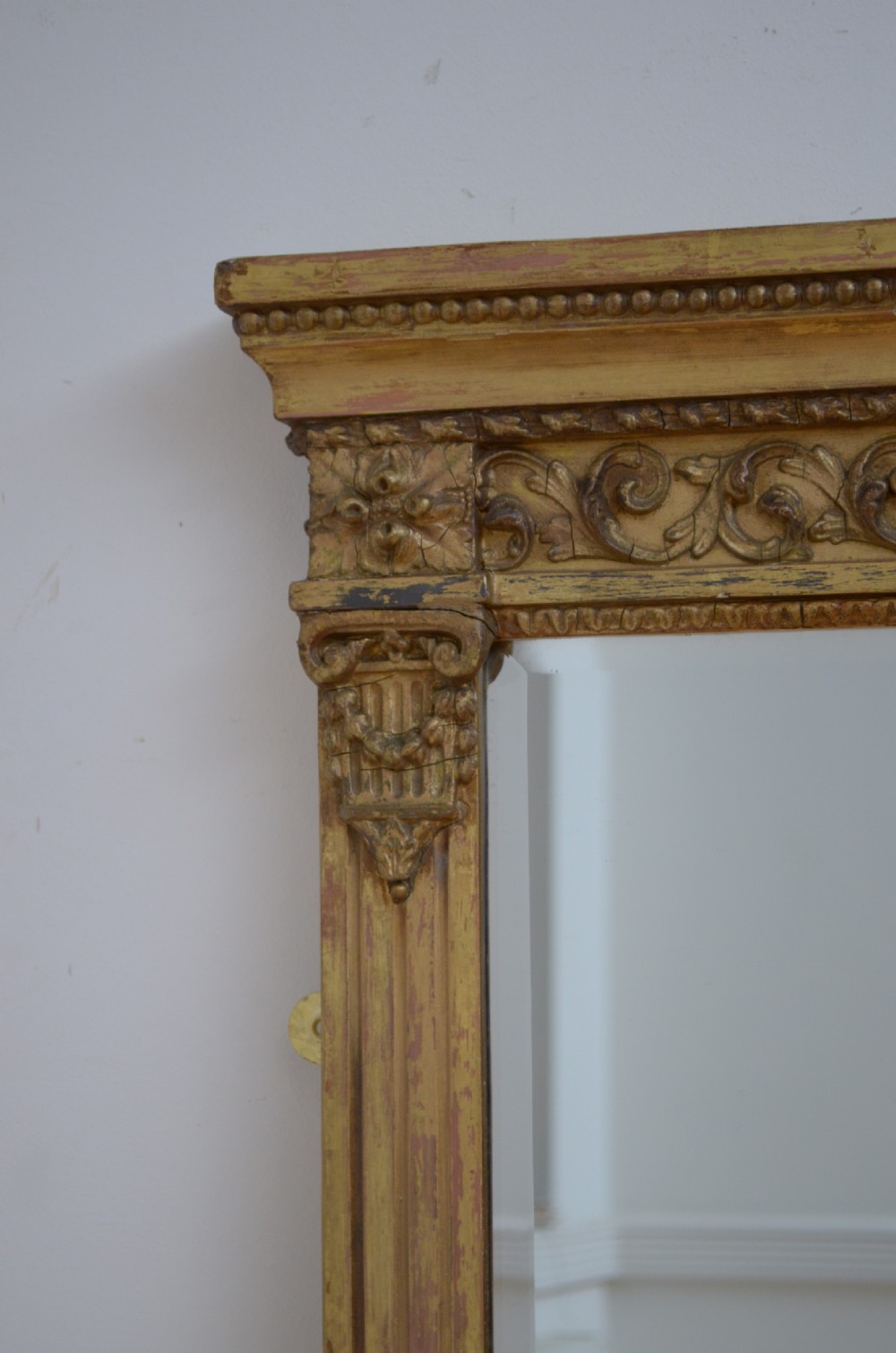 Victorian Giltwood Mirror H133cm View V