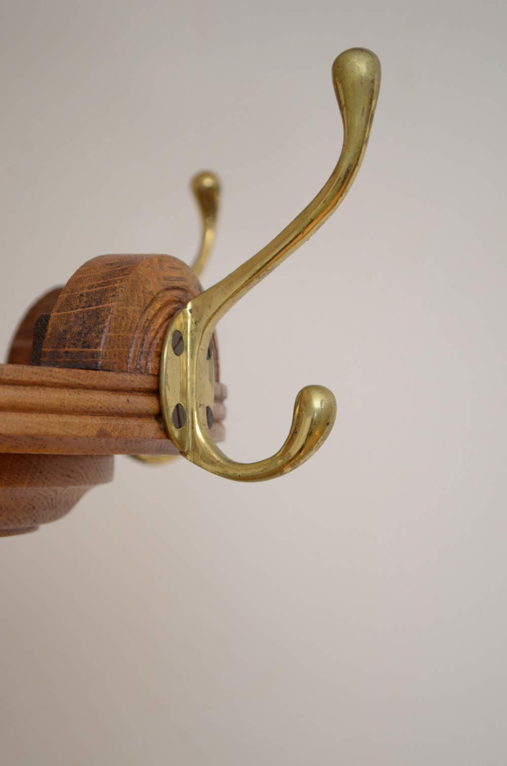 Arts And Crafts Oak Coat Stand Hall Stand View IV