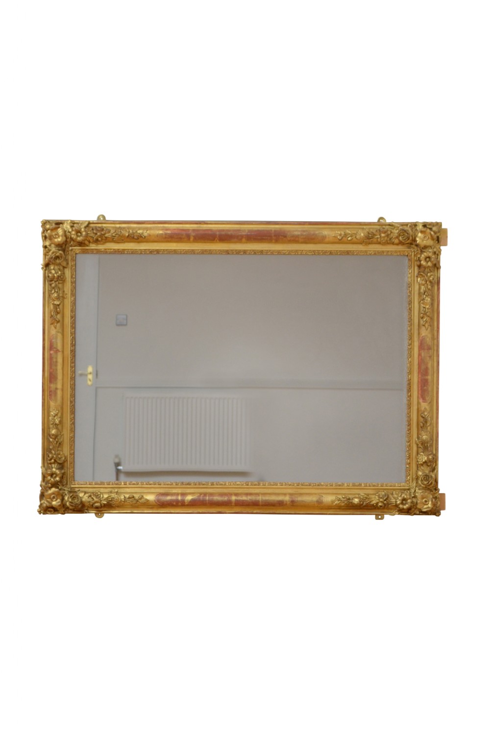  XIXTh Century Giltwood Wall Mirror H87cm