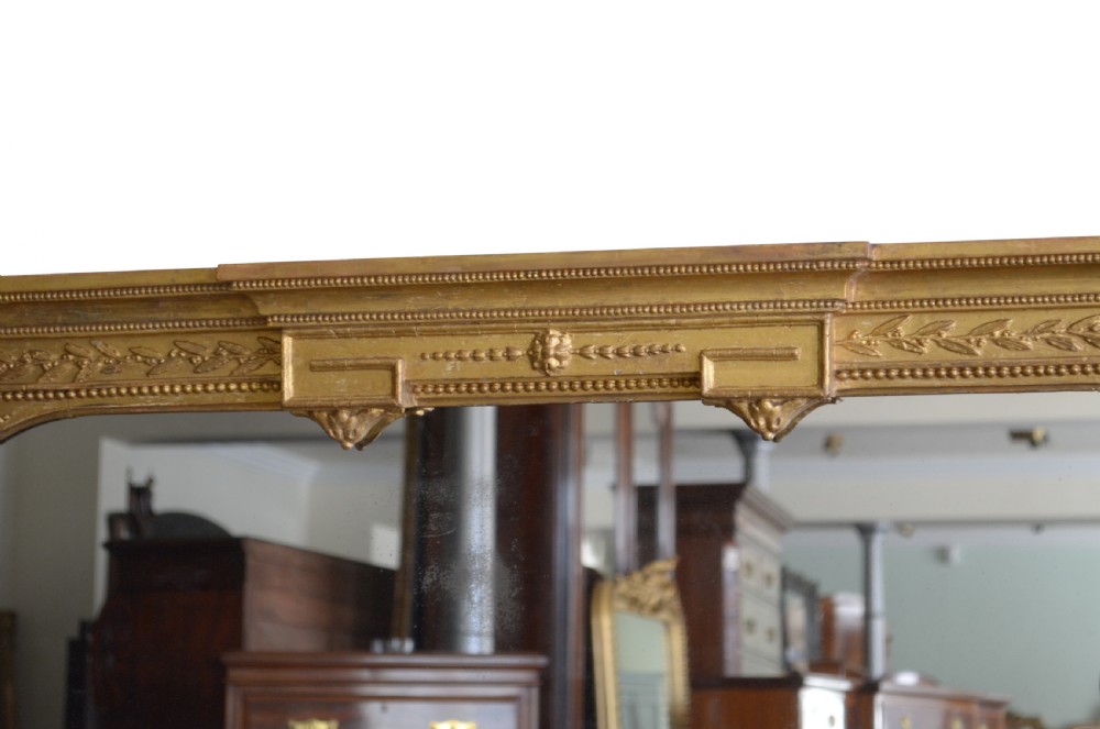 A Large English Giltwood Wall Mirror H135.5cm View VI