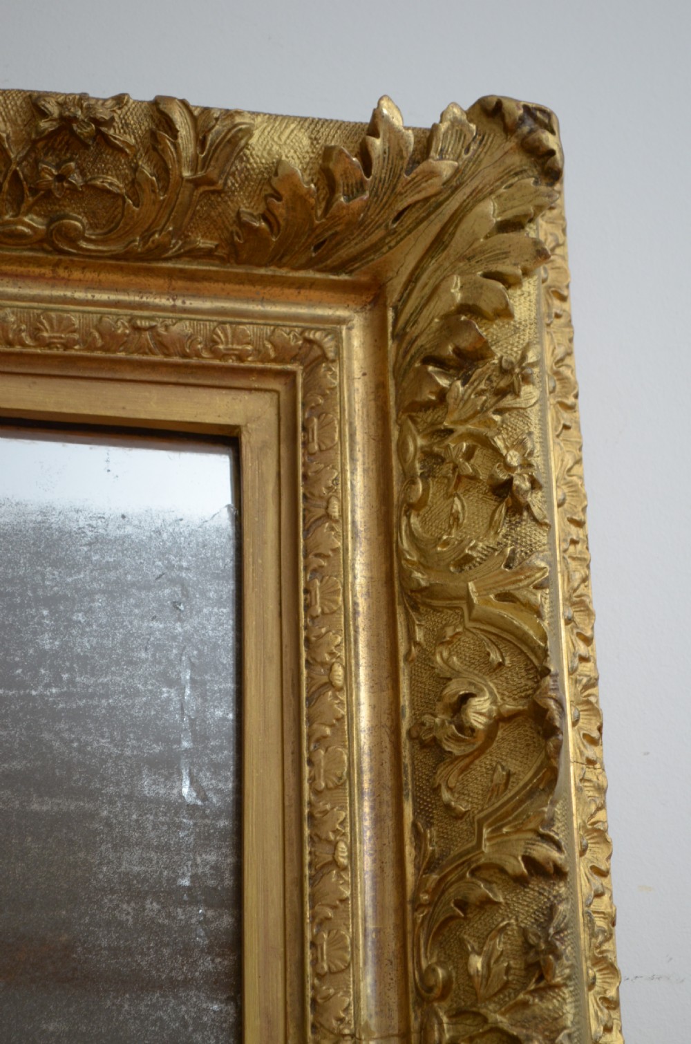 Pair of Antique Gilded Wall Mirrors H71cm  View IX