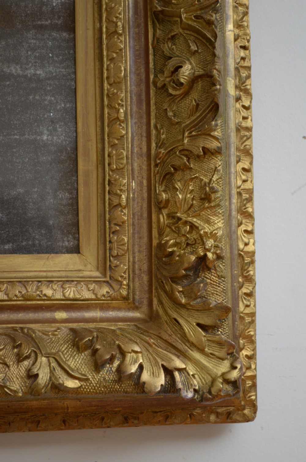 Pair of Antique Gilded Wall Mirrors H71cm  View X