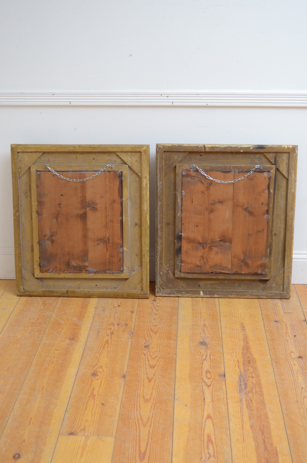 Pair of Antique Gilded Wall Mirrors H71cm  View XIII