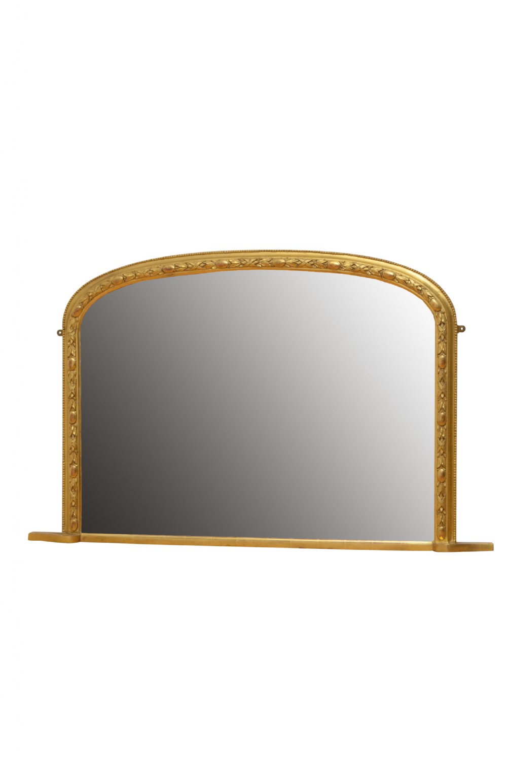 Victorian Gilded Overmantel Mirror H81cm