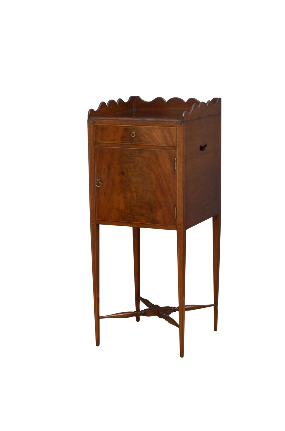 Fine Georgian Bedside Cabinet in Mahogany