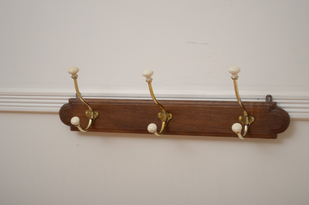 English Turn Of The Century Coat Hooks