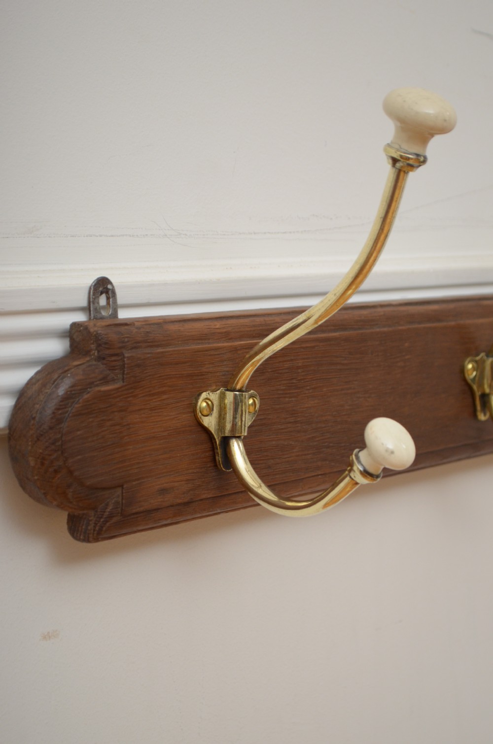 English Turn Of The Century Coat Hooks View V