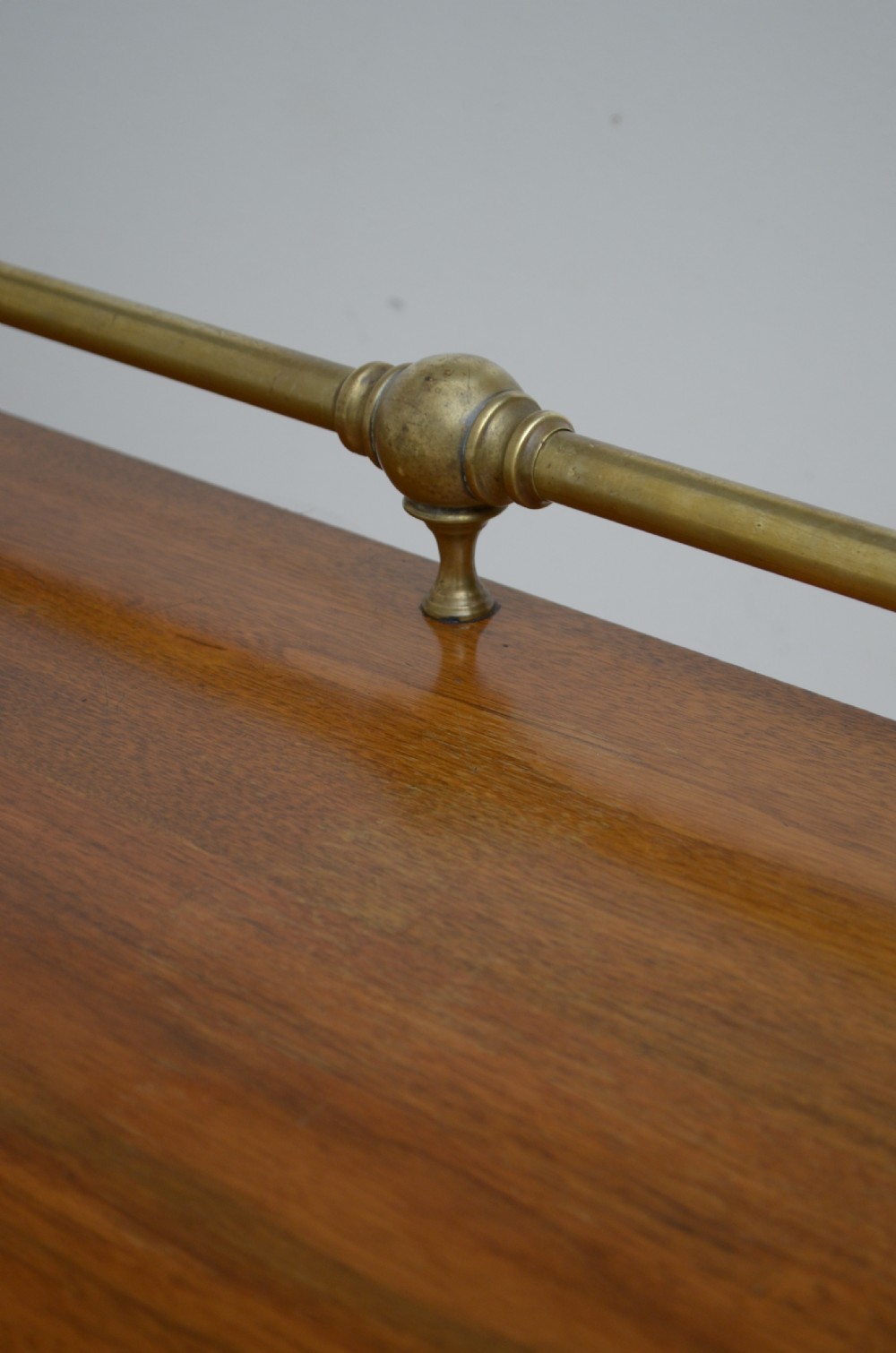 English Victorian Solid Walnut Hall Bench View VII