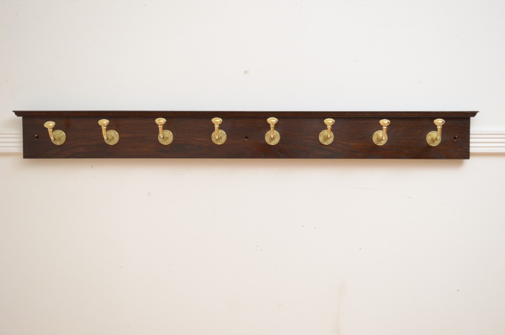 English Late Victorian Coat Hooks Coat Rack View II