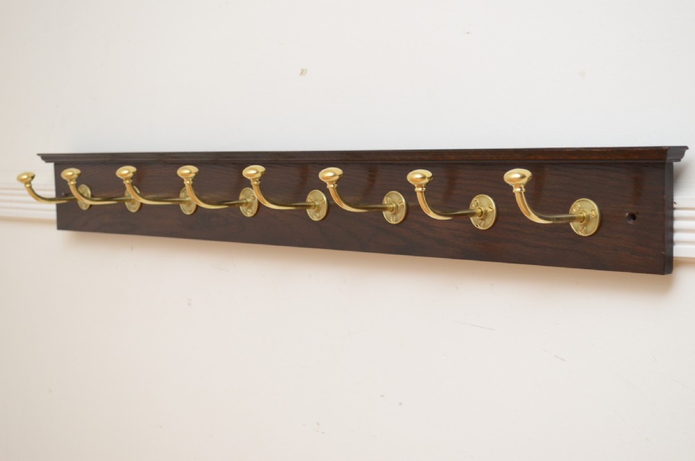 English Late Victorian Coat Hooks Coat Rack