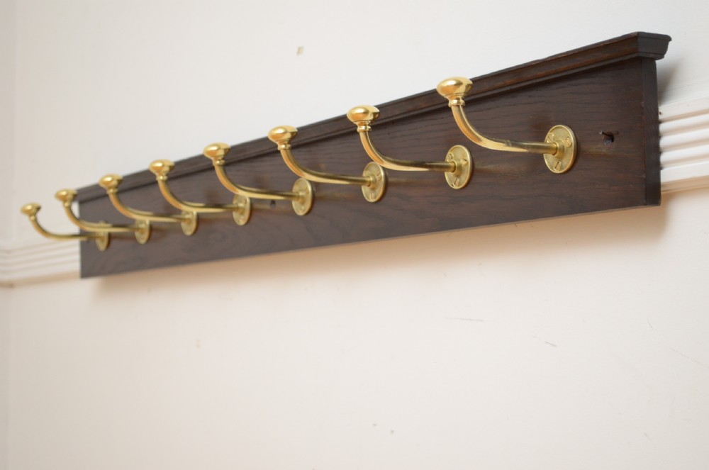 English Late Victorian Coat Hooks Coat Rack View III