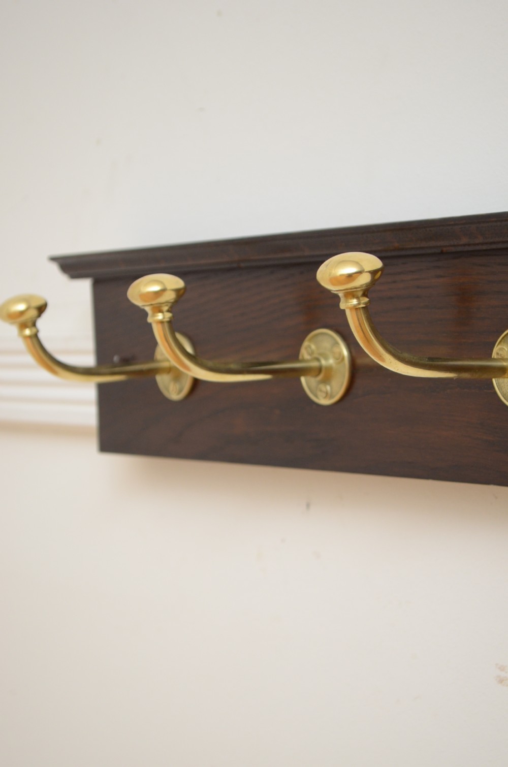 English Late Victorian Coat Hooks Coat Rack View V