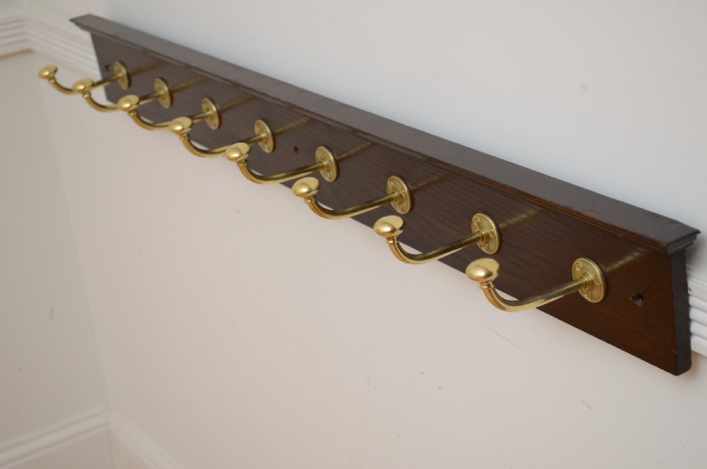 English Late Victorian Coat Hooks Coat Rack View X