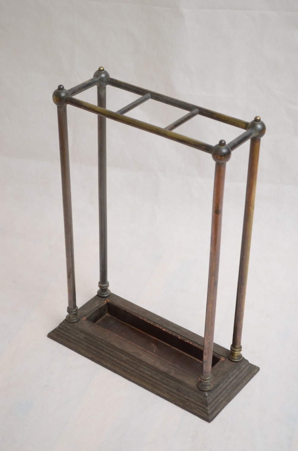  Metal Umbrella Stand of Narrow Proportions  View II