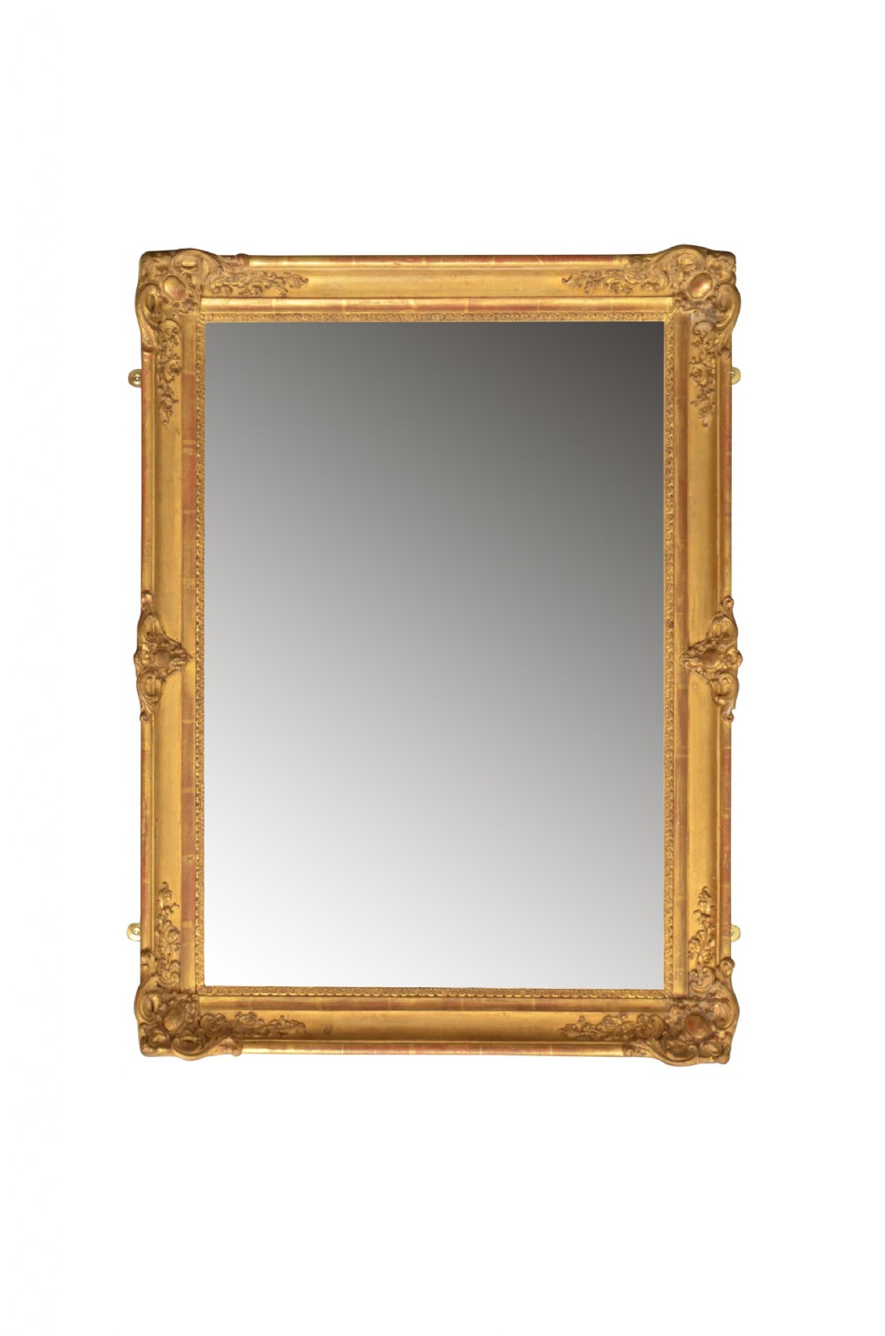 Attractive 19th Century Gilt Mirror H84cm View X