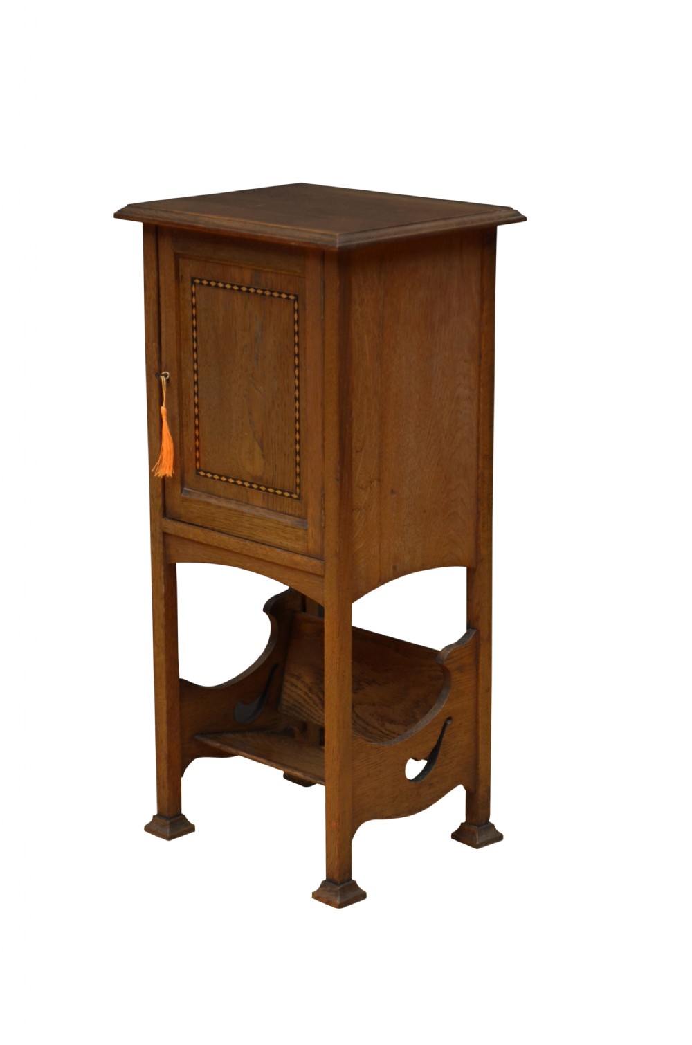 Arts and Crafts Bedside Cabinet in Oak