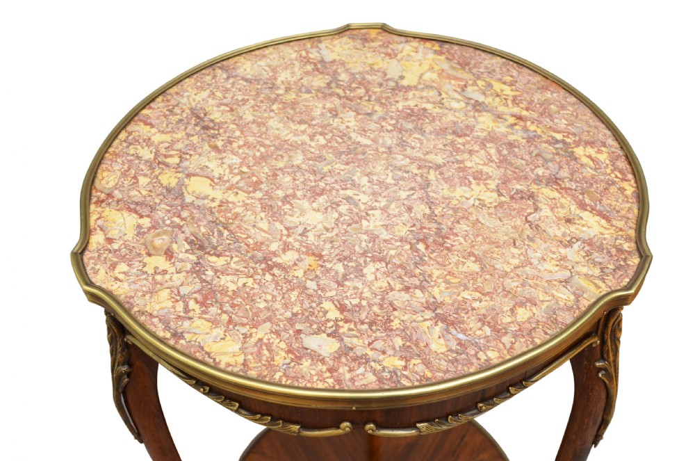 Antique Marble Top Centre Table View II