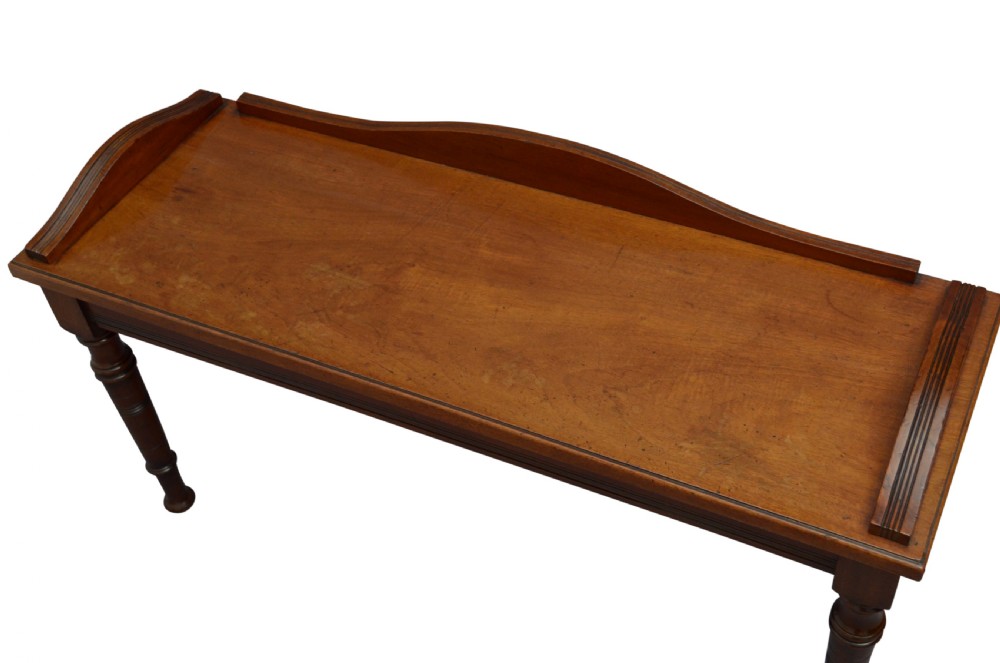 Edwardian Walnut Hall Bench
 View VI
