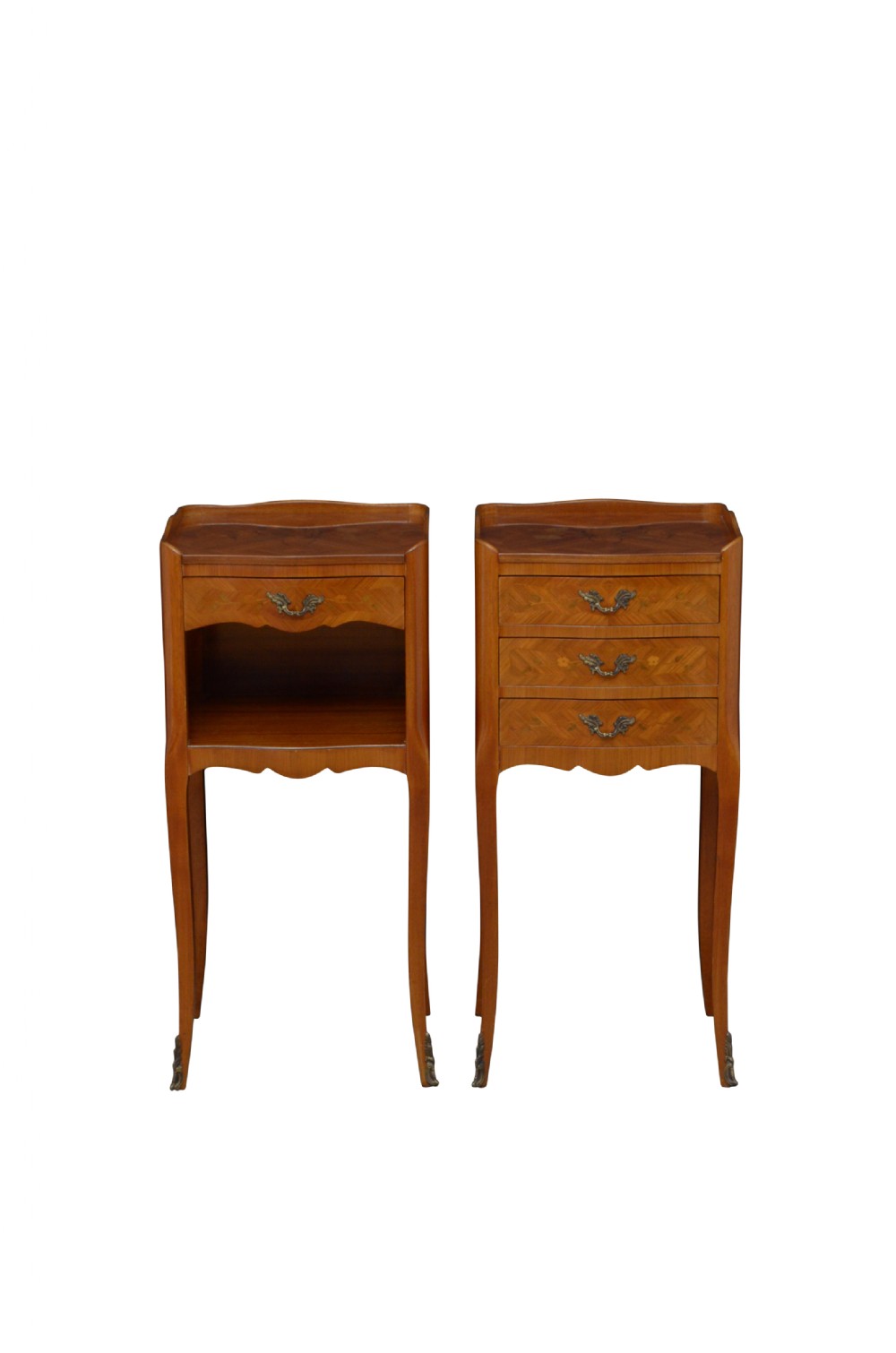 Pair Of Bedside Tables Cabinets