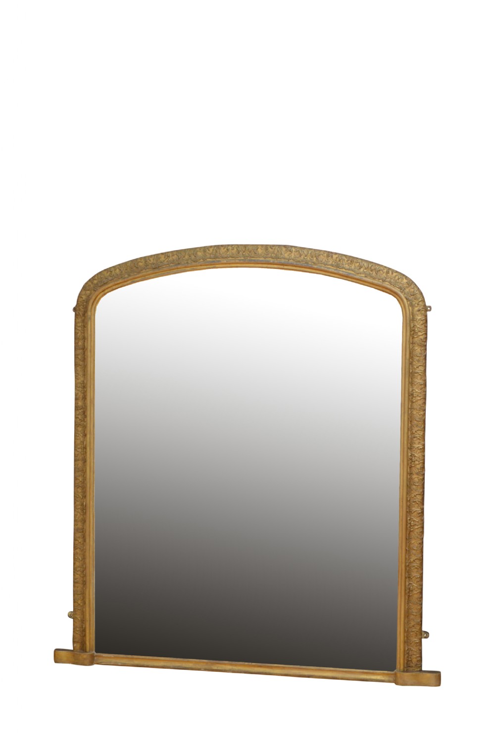 Antiques Victorian Giltwood Wall Mirror H138cm