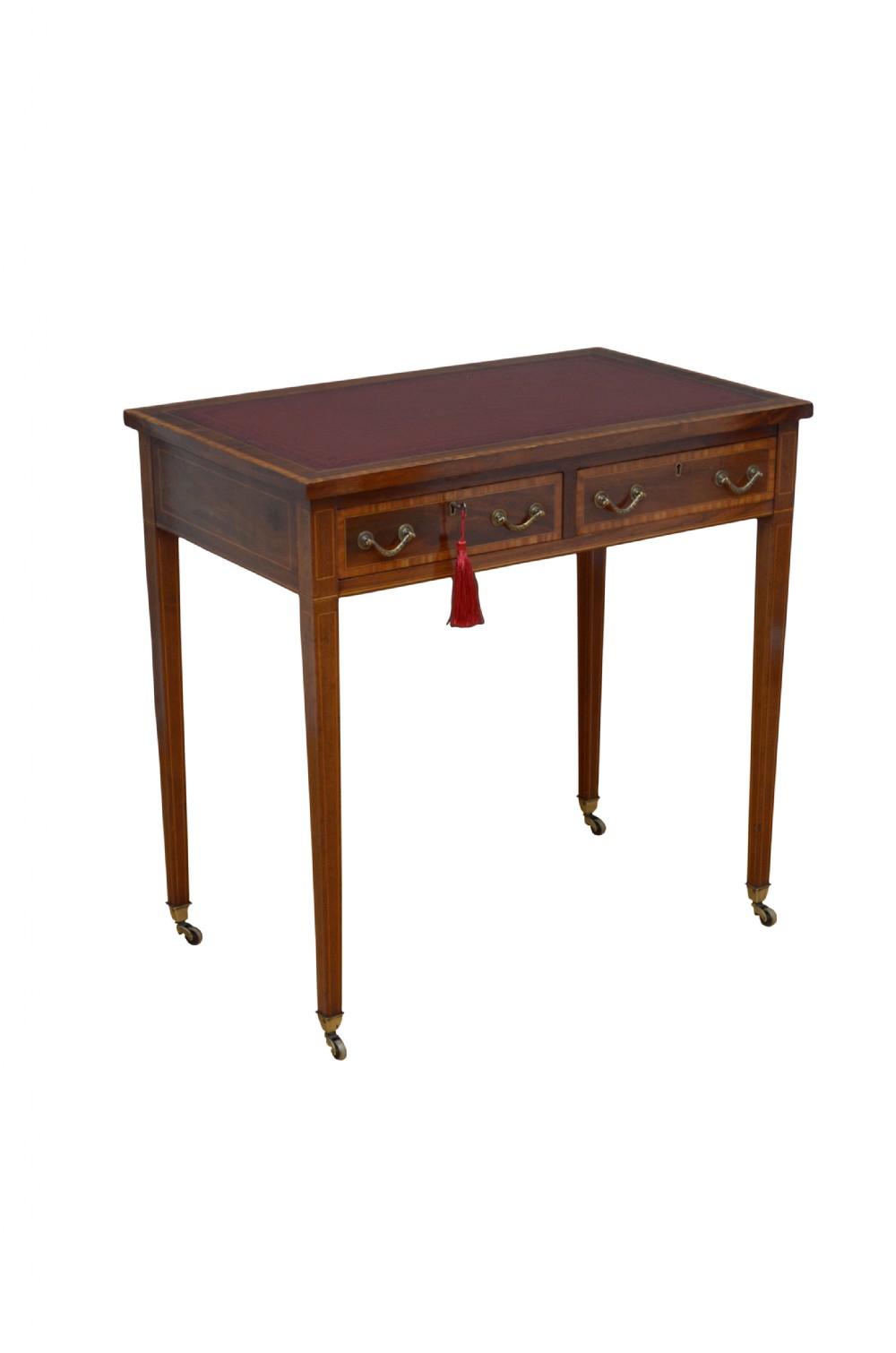 English Edwardian Dressing Table In Mahogany or Writing Table