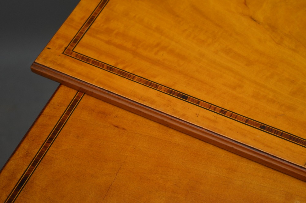 Edwardian Satinwood Quartetto Nest of Tables View IV