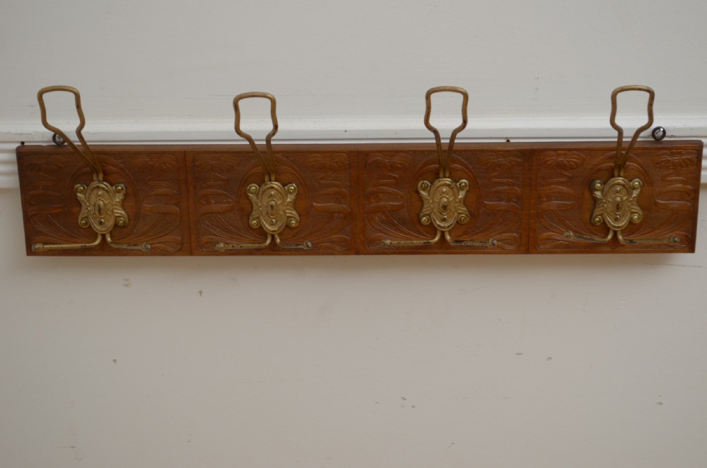 Art Nouveau Coat Hooks Coat Rack View XIII