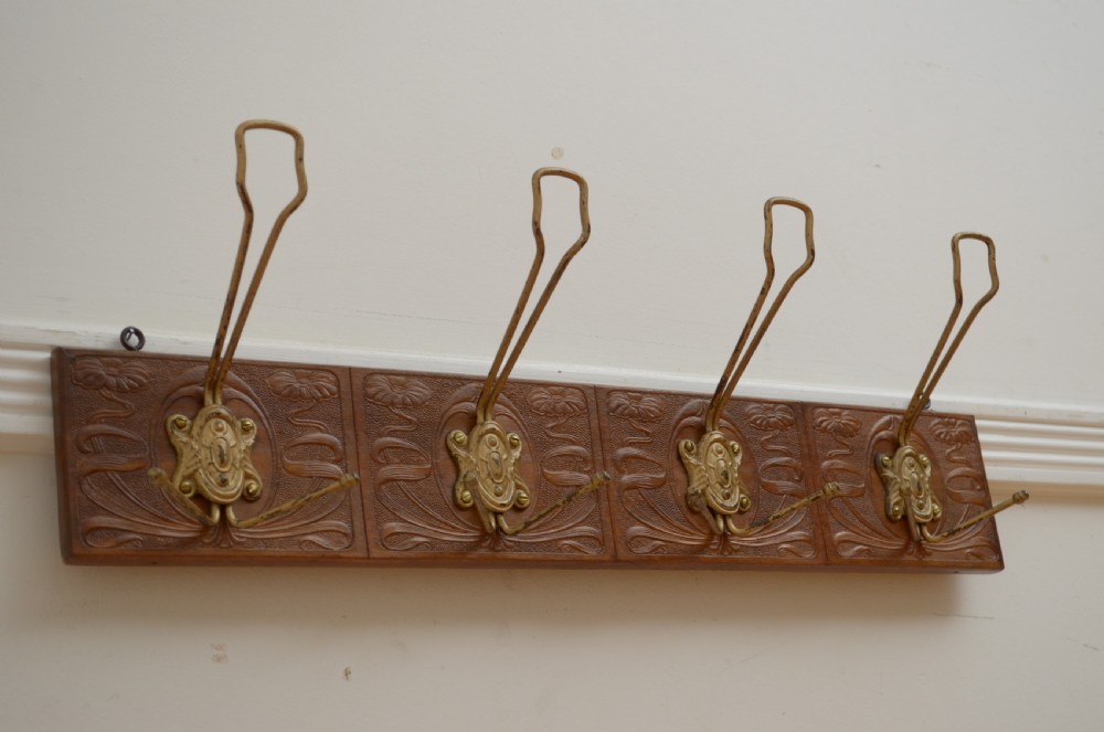 Art Nouveau Coat Hooks Coat Rack View II