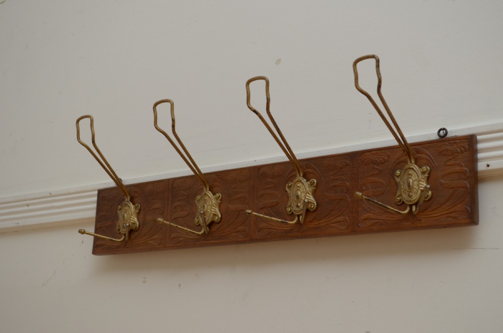 Art Nouveau Coat Hooks Coat Rack View III