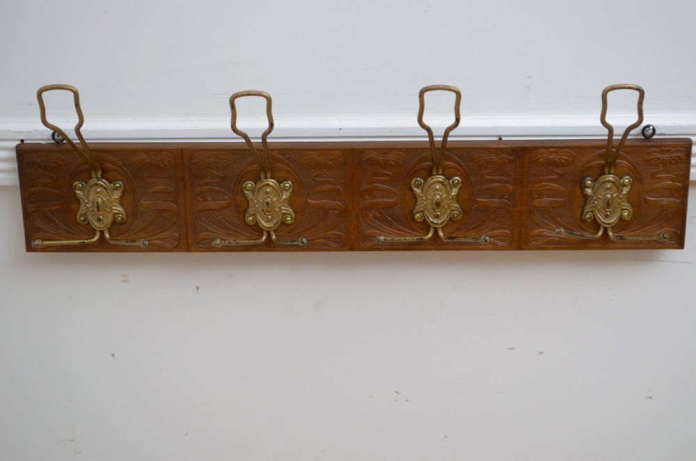 Art Nouveau Coat Hooks Coat Rack View IV