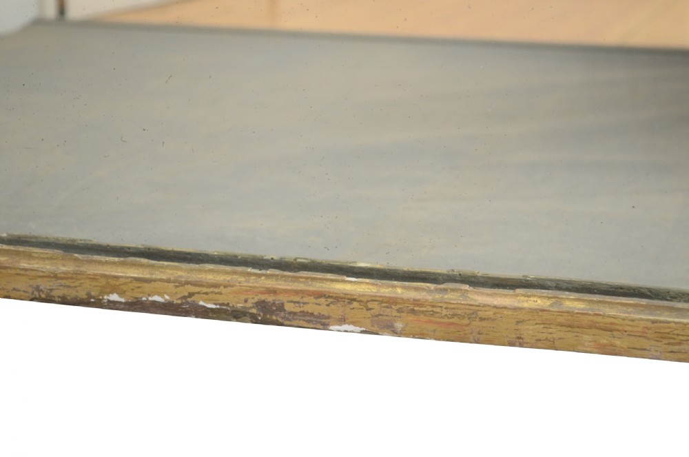 English Victorian Giltwood  Overmantel Mirror H143cm View V
