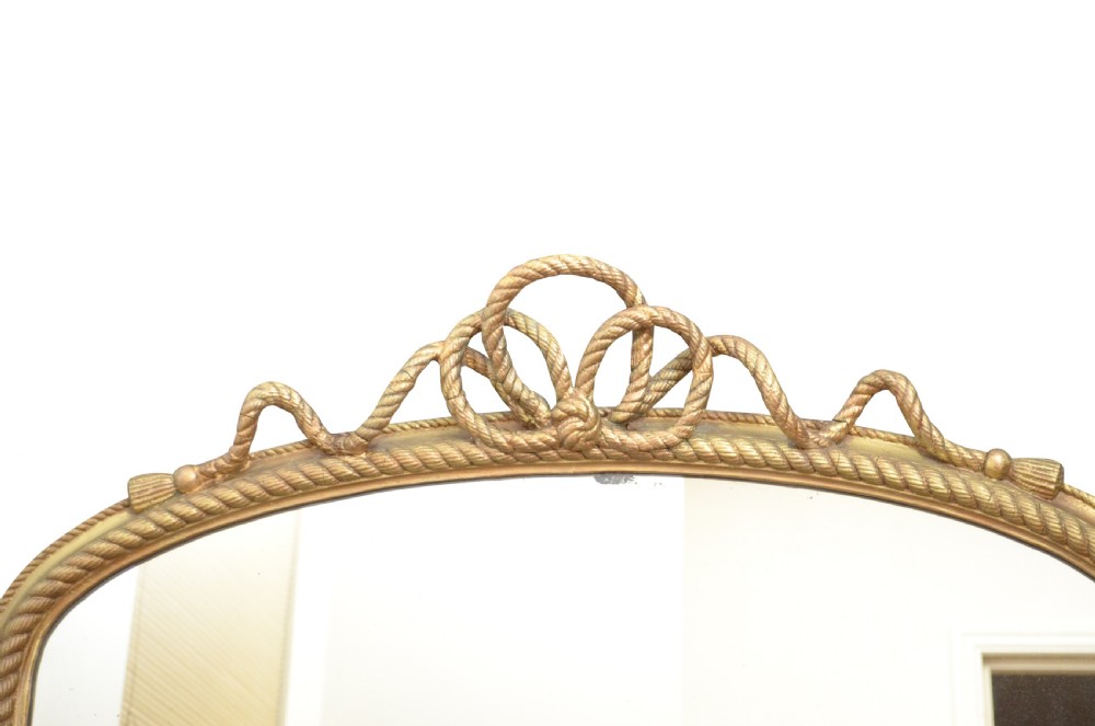 English Victorian Giltwood  Overmantel Mirror H143cm View XIV