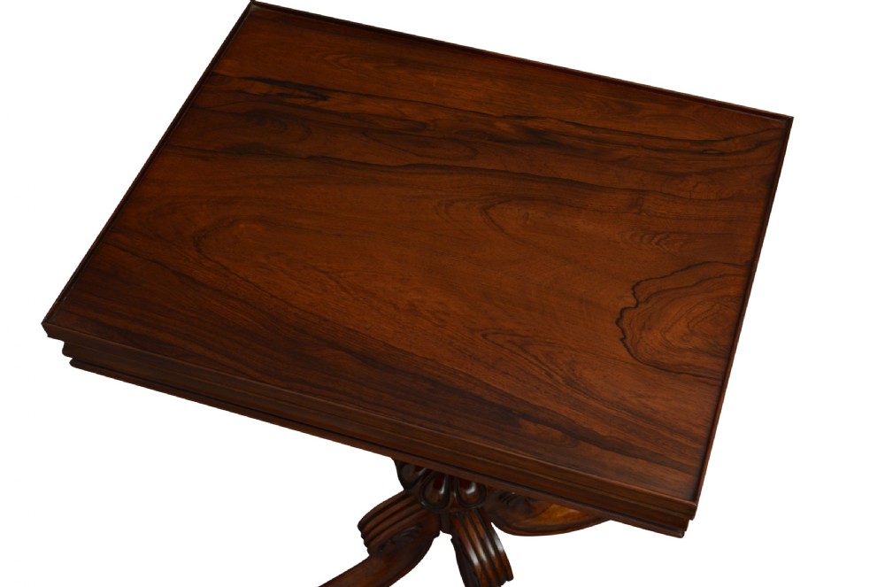 Fine Regency Rosewood Side Table View XIV