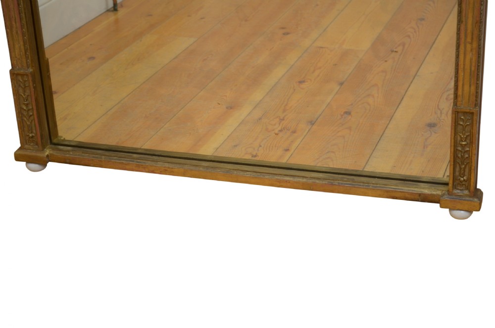 Antique Gilded Overmatel Mirror H130cm View III