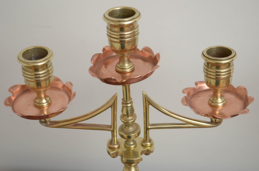 Pair Of Arts And Crafts Candle Holders View XIII