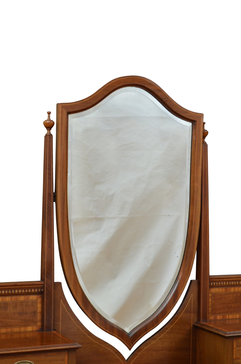 English Edwardian Mahogany Dressing Table View II
