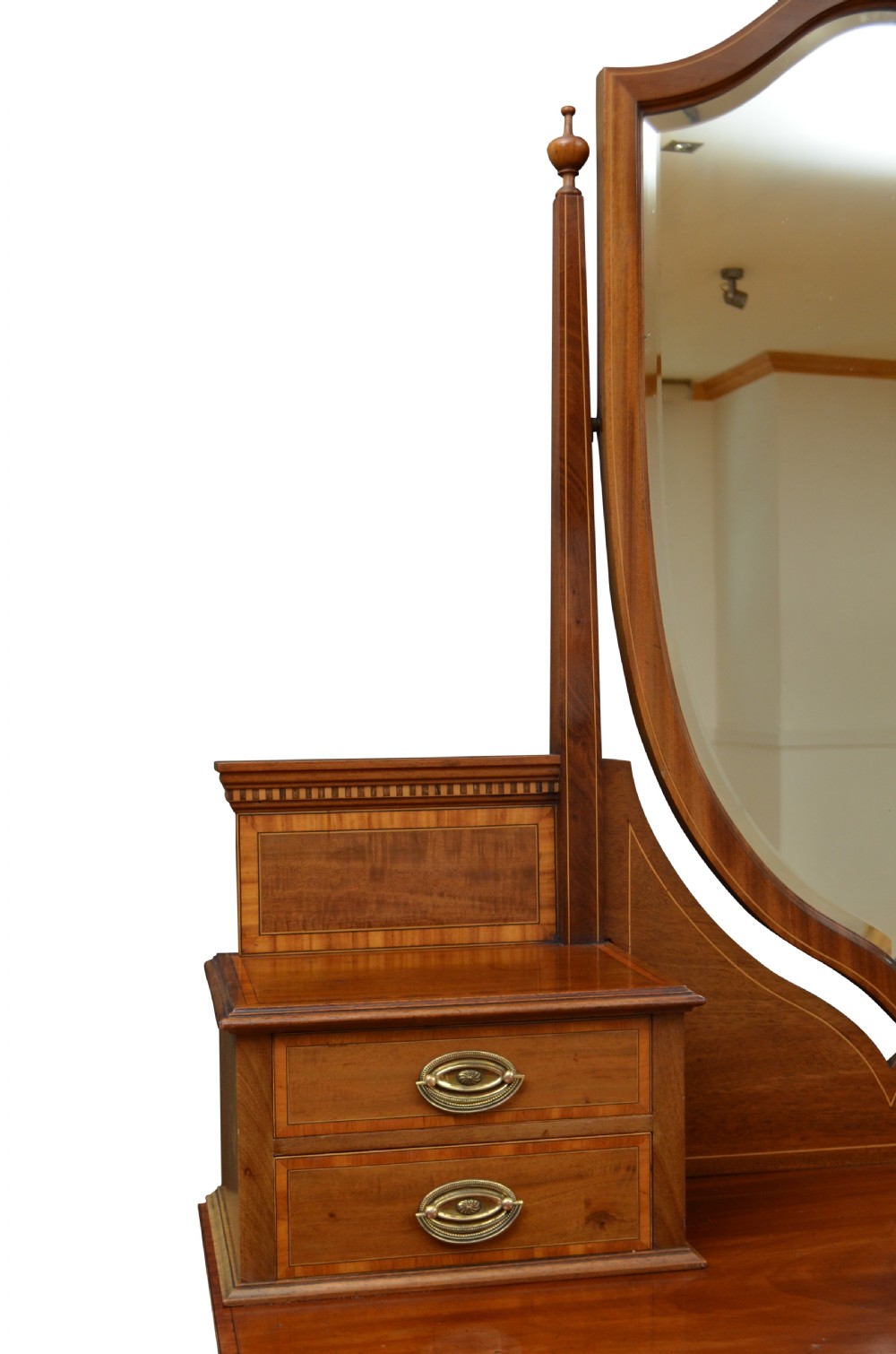 English Edwardian Mahogany Dressing Table View III