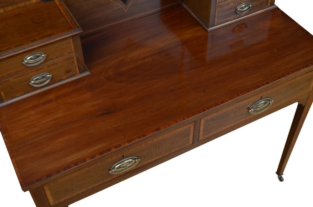 English Edwardian Mahogany Dressing Table View VII