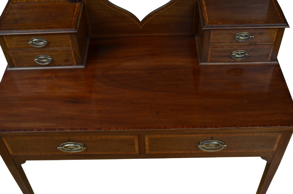 English Edwardian Mahogany Dressing Table View VIII