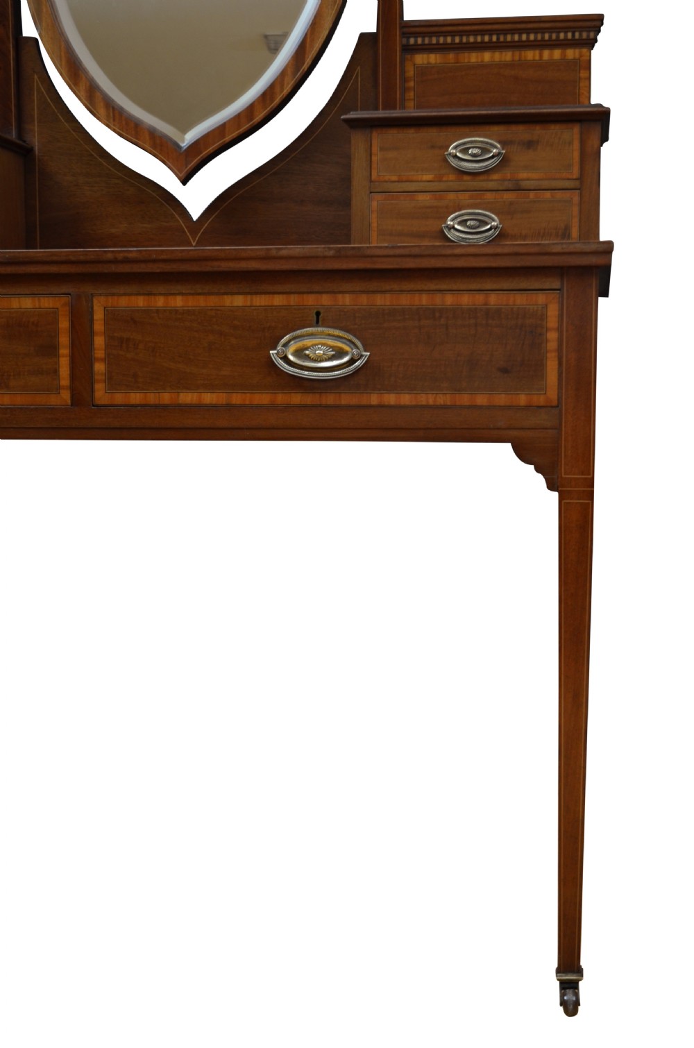 English Edwardian Mahogany Dressing Table View X