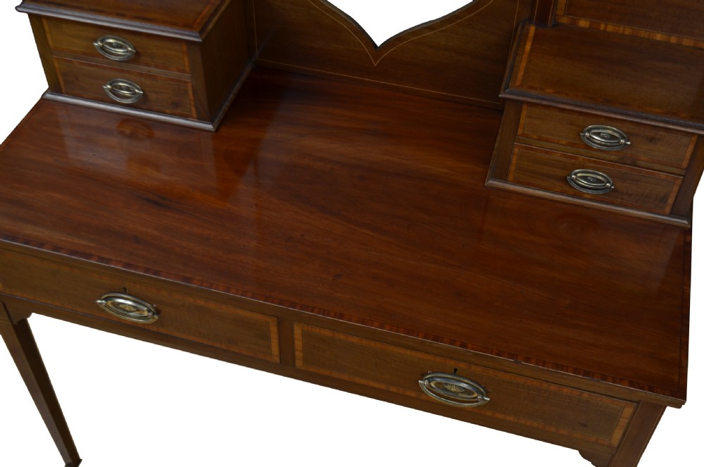 English Edwardian Mahogany Dressing Table View XIII
