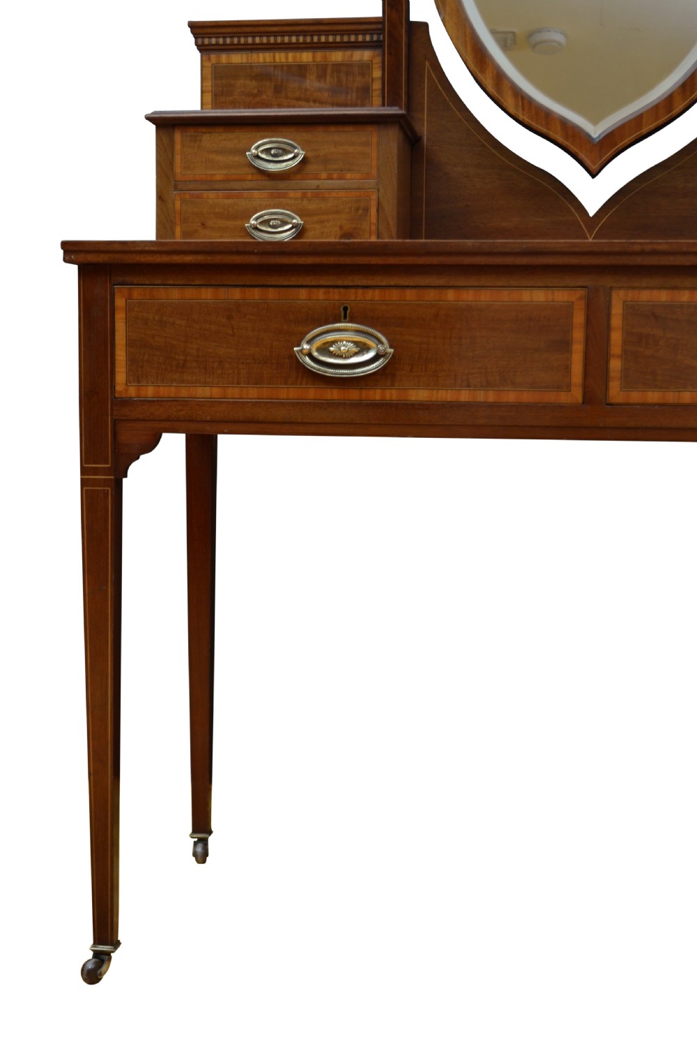 English Edwardian Mahogany Dressing Table View XV
