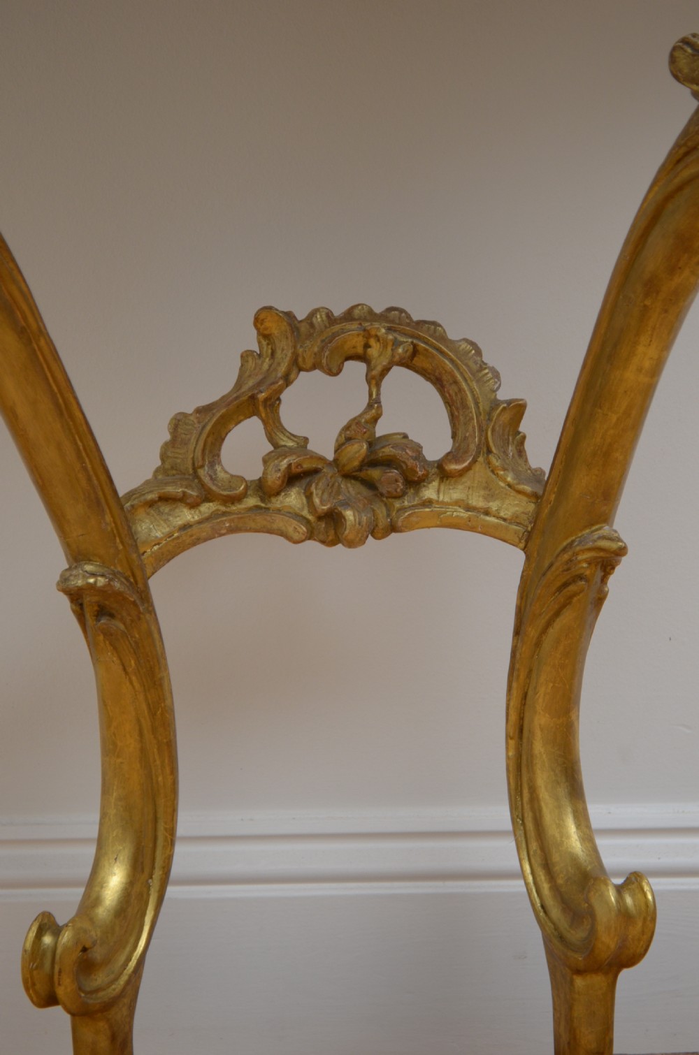 Early 19th Century Giltwood Console Table Hall Table View XIII