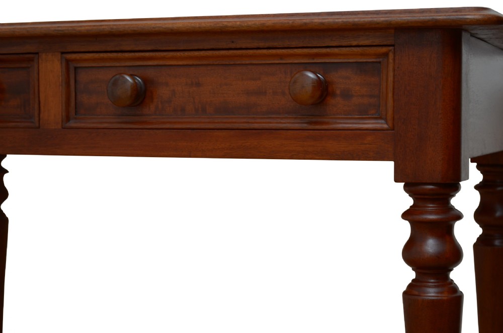 Victorian Mahogany Writing Table Dressing Table View VII
