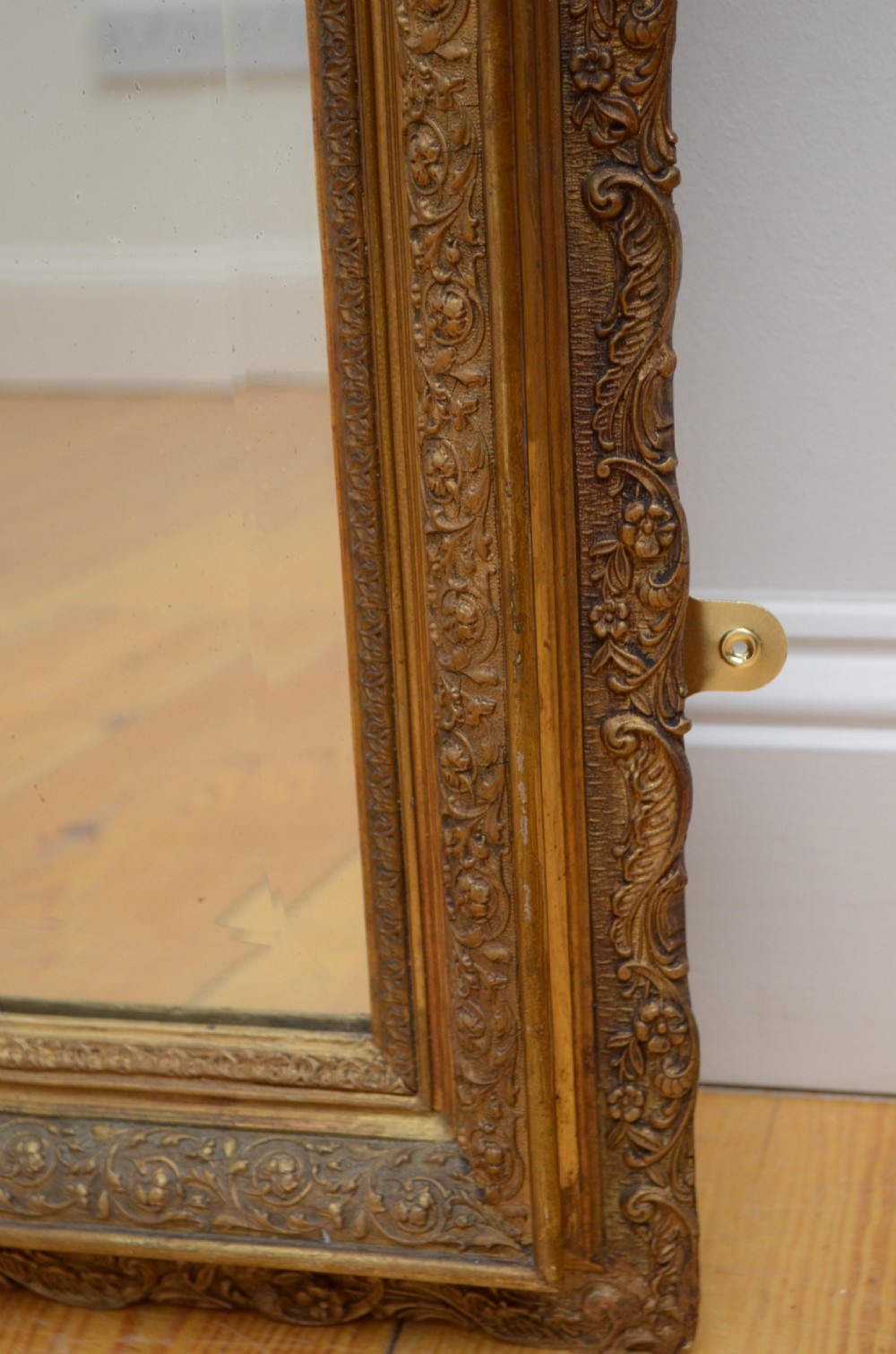 French Giltwood Wall Mirror H140cm View IX